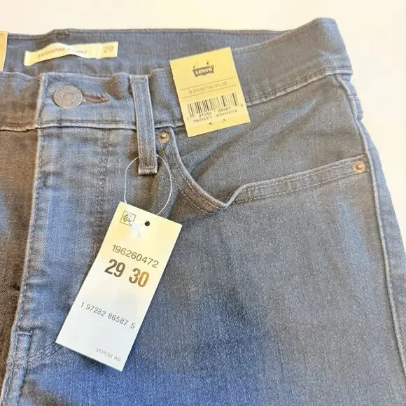LEVI'S Women's Black 311 Shaping Skinny Jeans Size 8 short 29Wx30L NWT - Picture 4 of 9